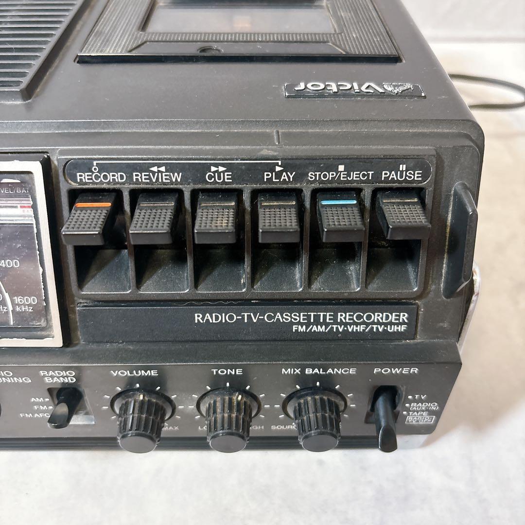 Victor ラジオ・カセットレコーダーM-66