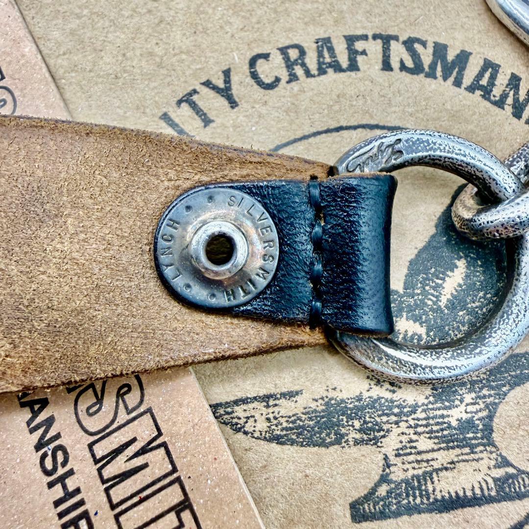 ギャラ付き　リンチシルバースミス　ベルトストラップ　gフック