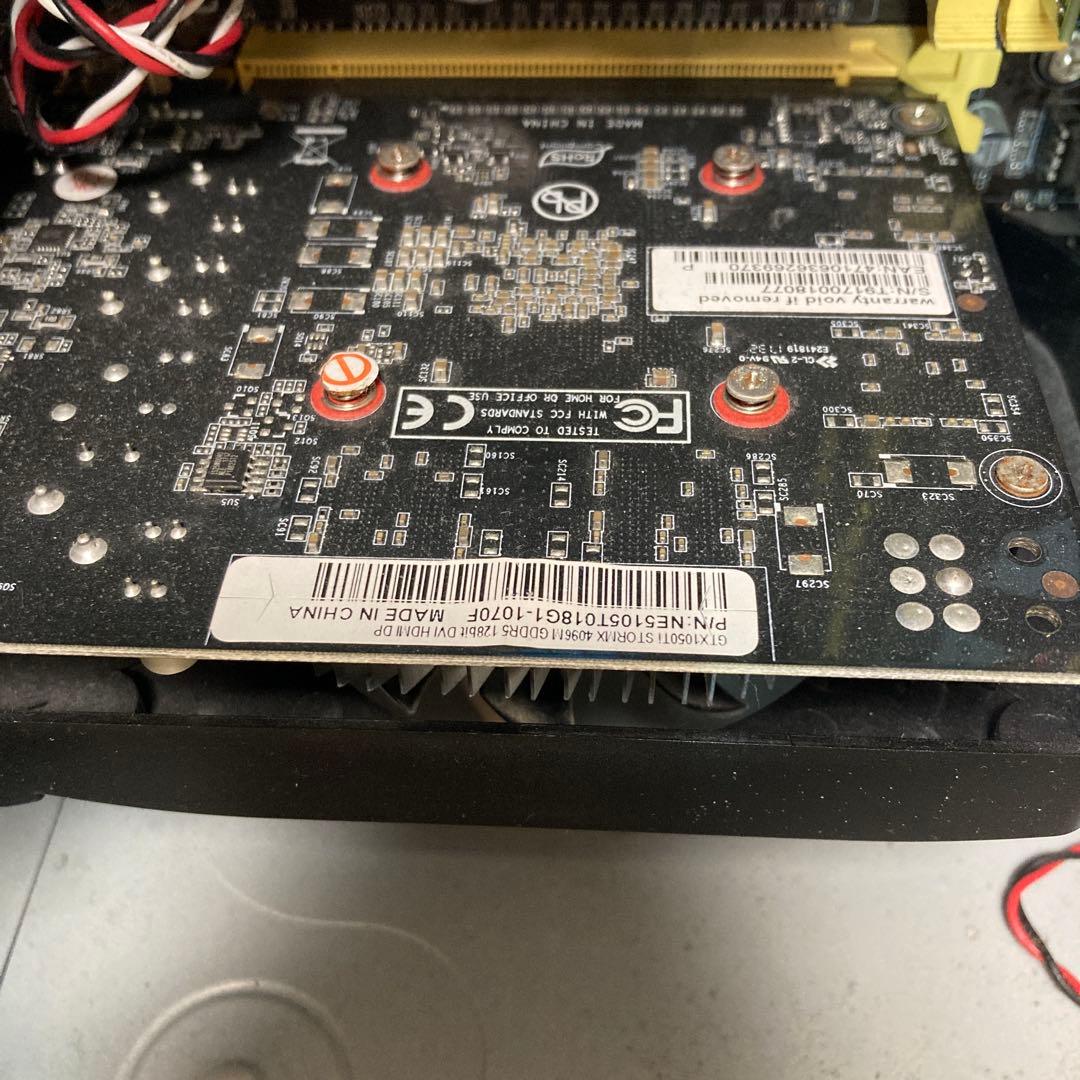 ジャンク品 GTX1050Ti SSD HDD メモリ2枚 本体のみ