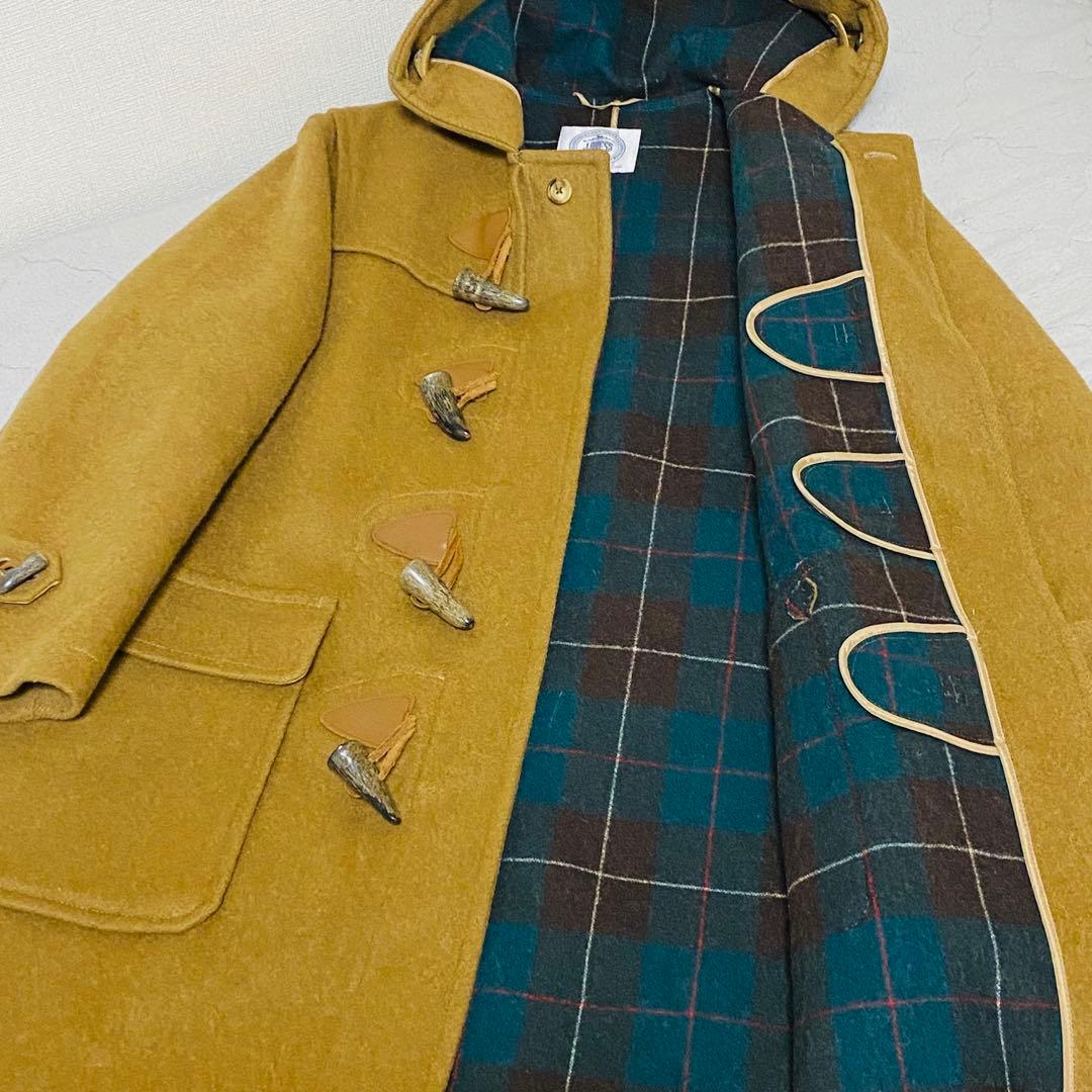 専用J.PRESS ダッフルコート　Mサイズ　チェック 総柄　メンズ　ロング