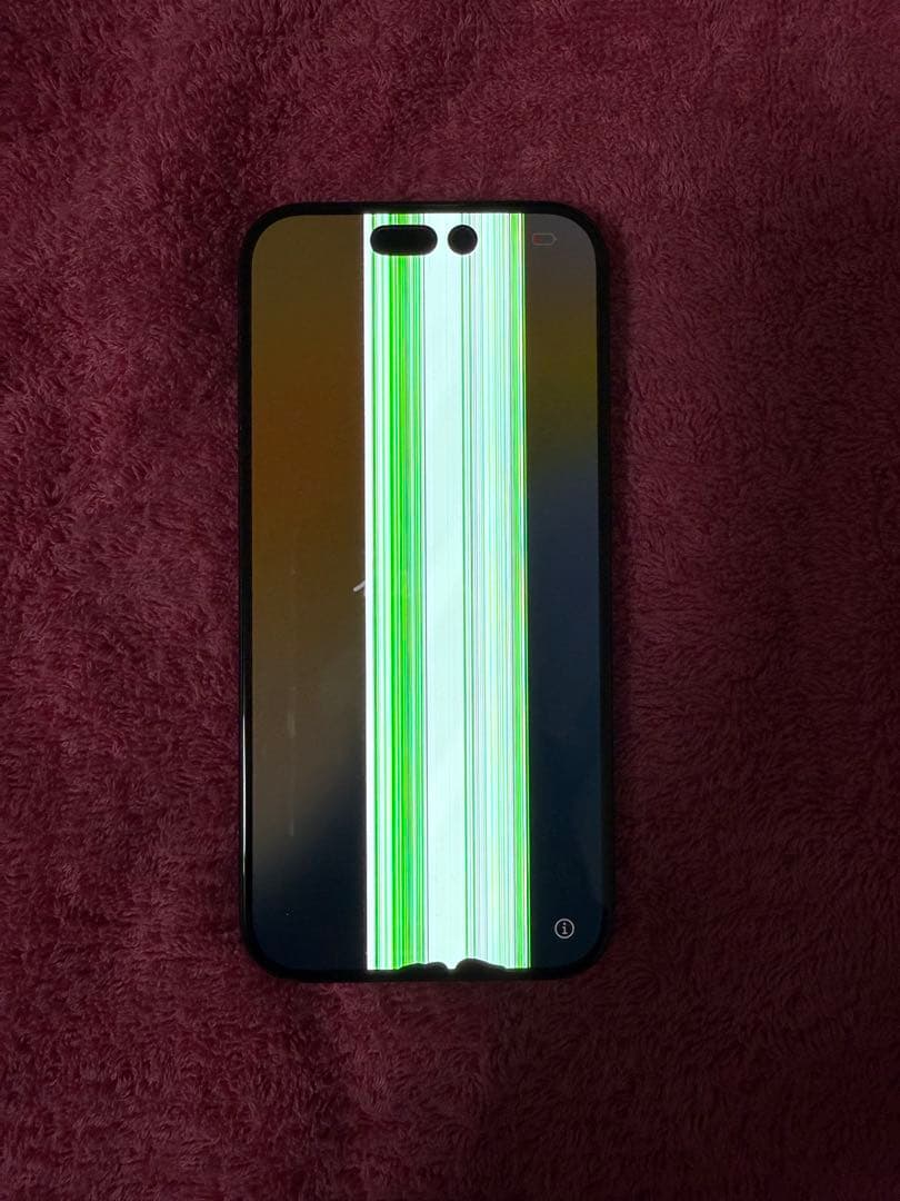iPhone15 pro 128GB ブルーチタニウム　ジャンク