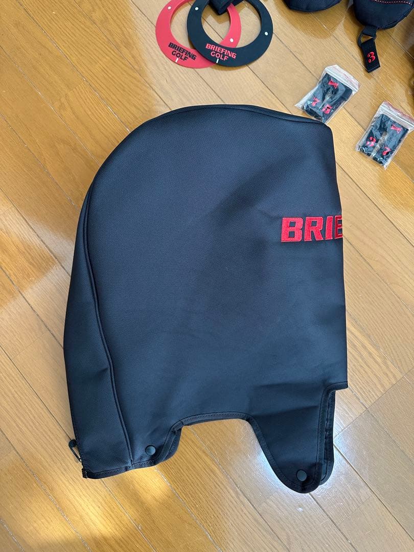 中古BRIEFING キャディバッグ CR-3#02 セット