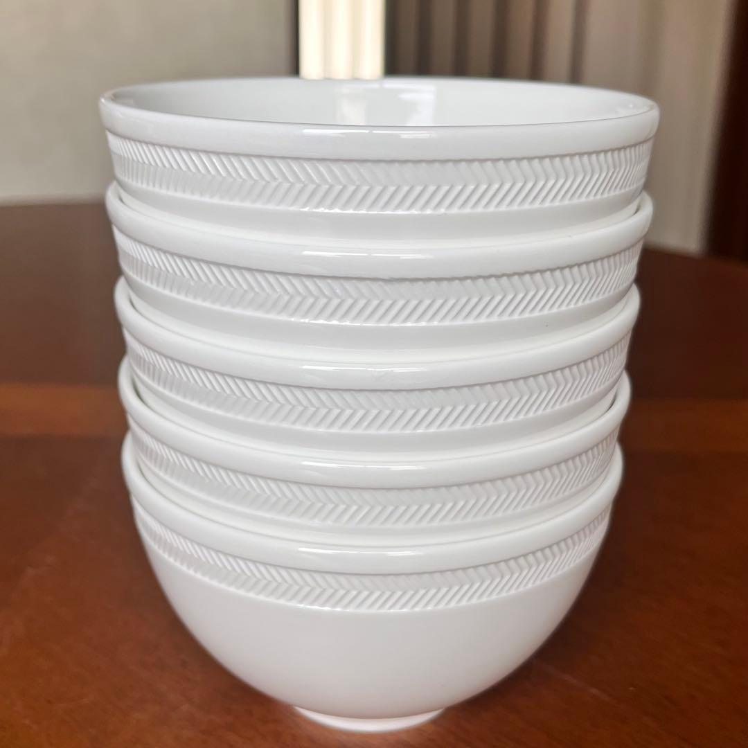 【レア美品】ウェッジウッド★ナイト＆デイ★ライスボウル（お茶碗）3個