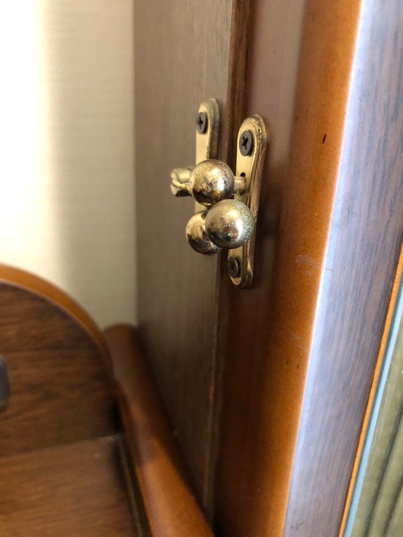 木製ドレッサー・鏡台 引き出し付き　椅子とセット販売