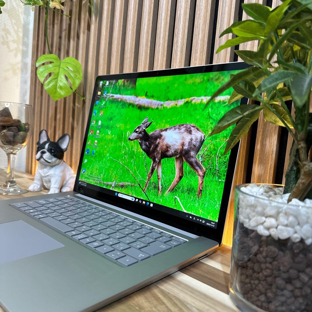 極美品‼️Surface Laptop 3☘プラチナ☘Ryzen5☘ノートパソコン