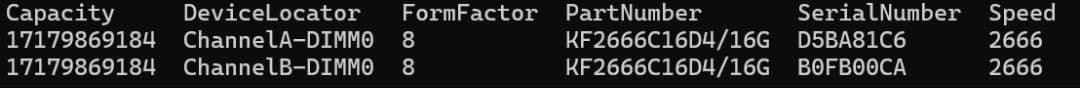 KINGSTON FURY BEAST 16GB×2枚 DDR4 2666MHz