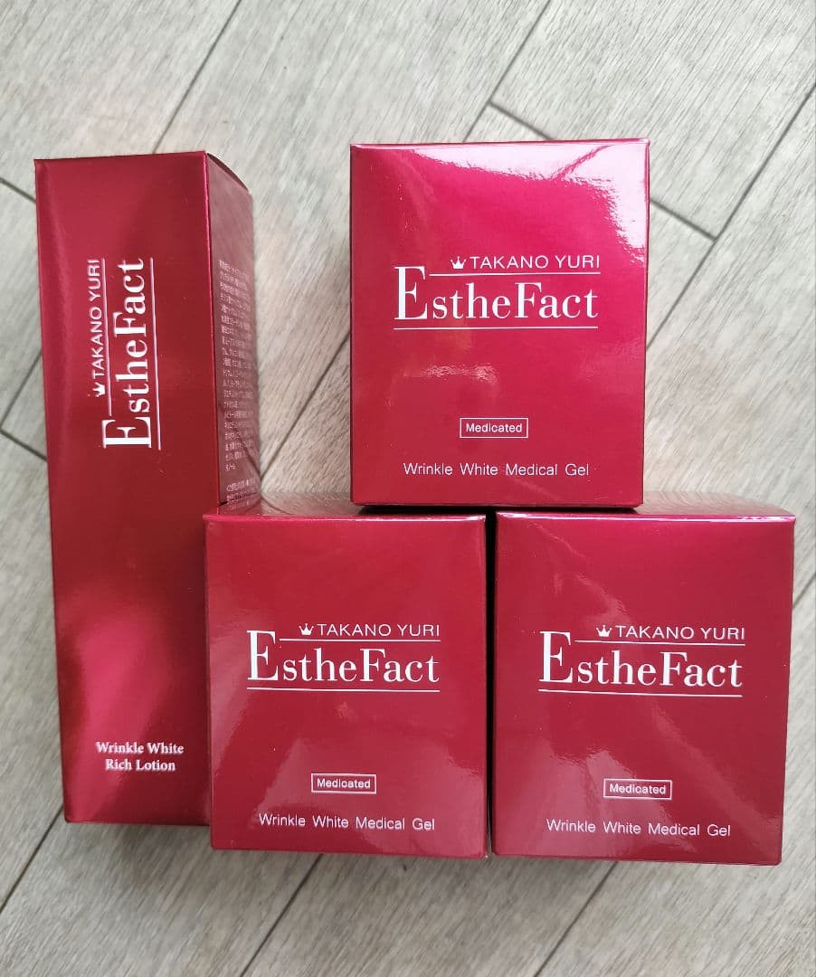 エステファクト リンクルホワイト メディカルジェル&リッチローションセット