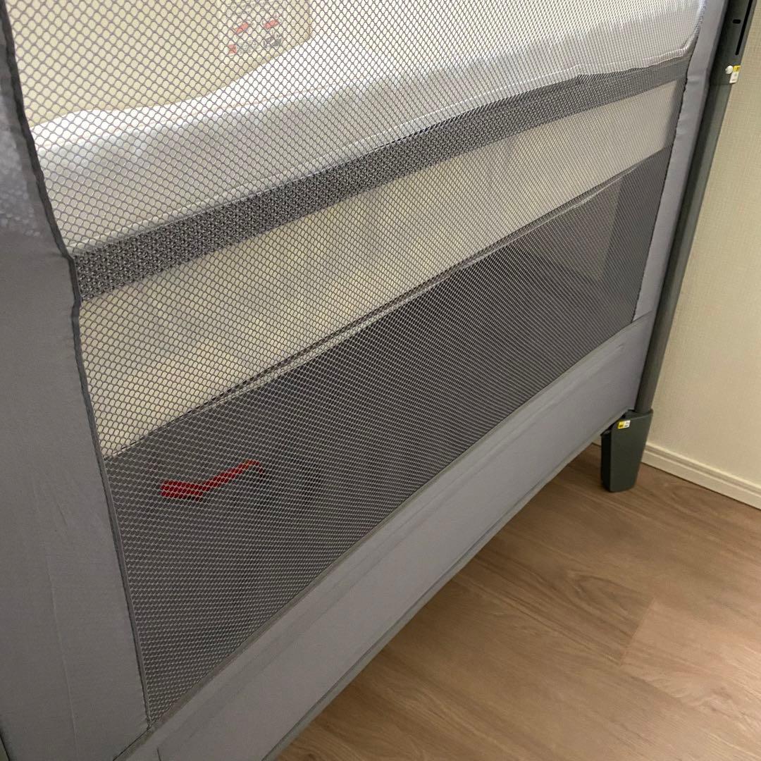 Aprica(アップリカ) ココネル エアープラス AB ベビーベッド　グレー