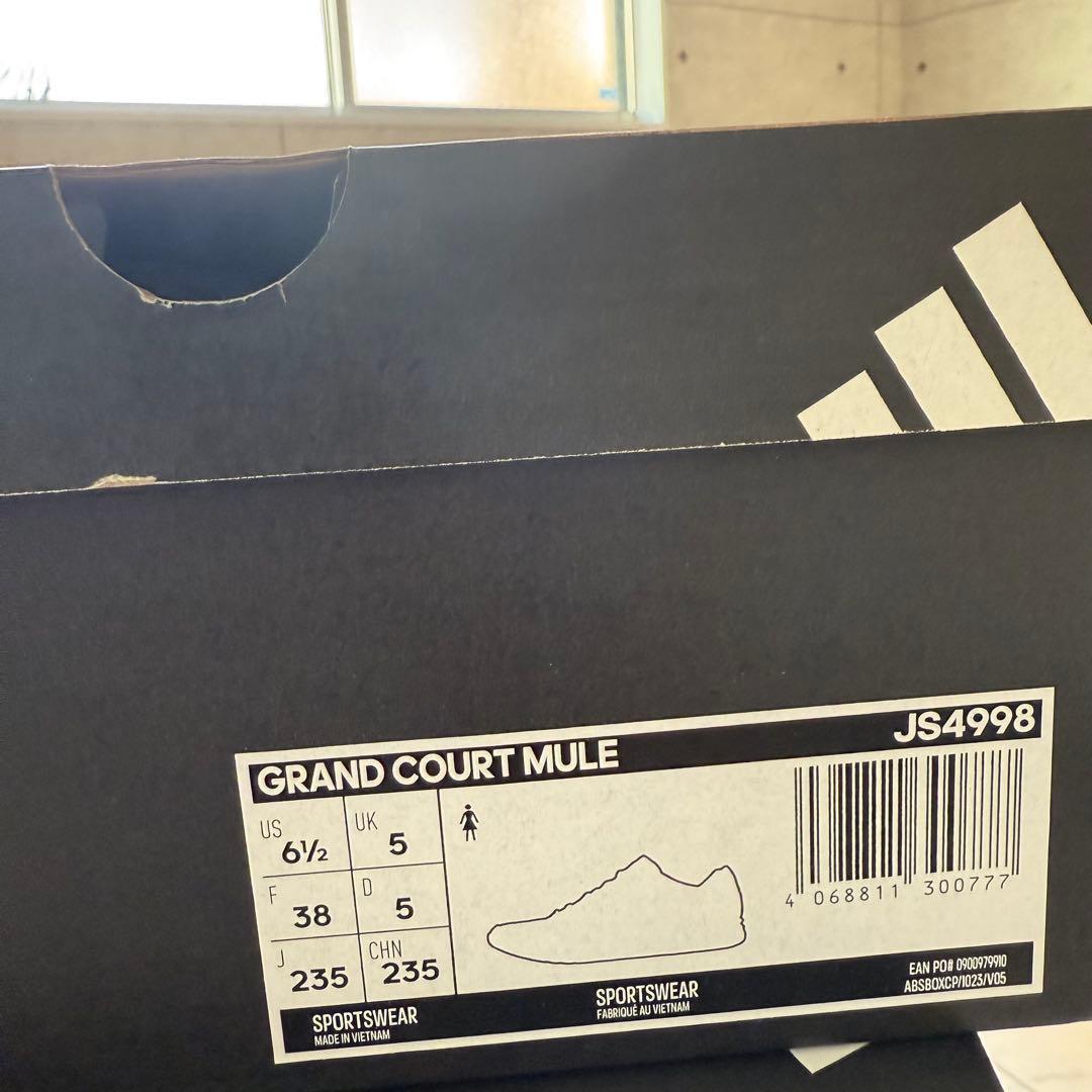 韓国限定☆　adidas GRAND COURT MULE 23cm