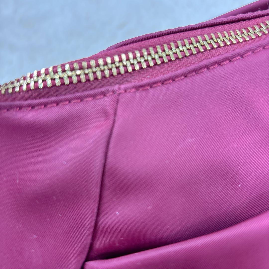 TOCCA トッカ ワンショルダー トートバッグ ナイロン ワインレッド希少