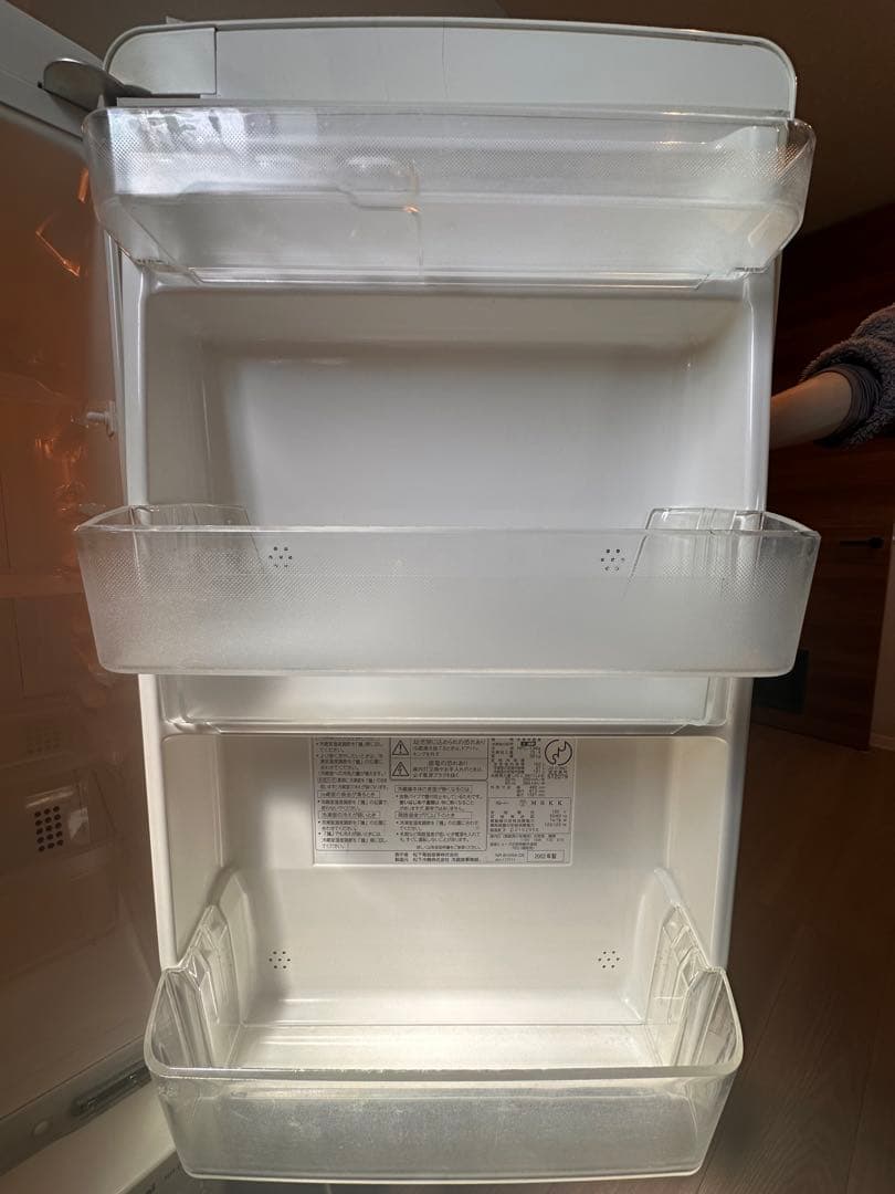 サラダ_National WiLL FRIDGE Mini レトロ冷蔵庫