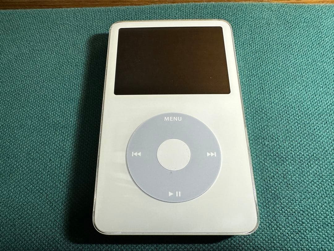 きれいなiPod Classic 5.5世代 MA444 30GB新品バッテリー