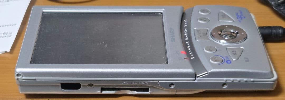 完動品 Zaurus MI-E25DC＋液晶保護フィルム＋PC通信ケーブル