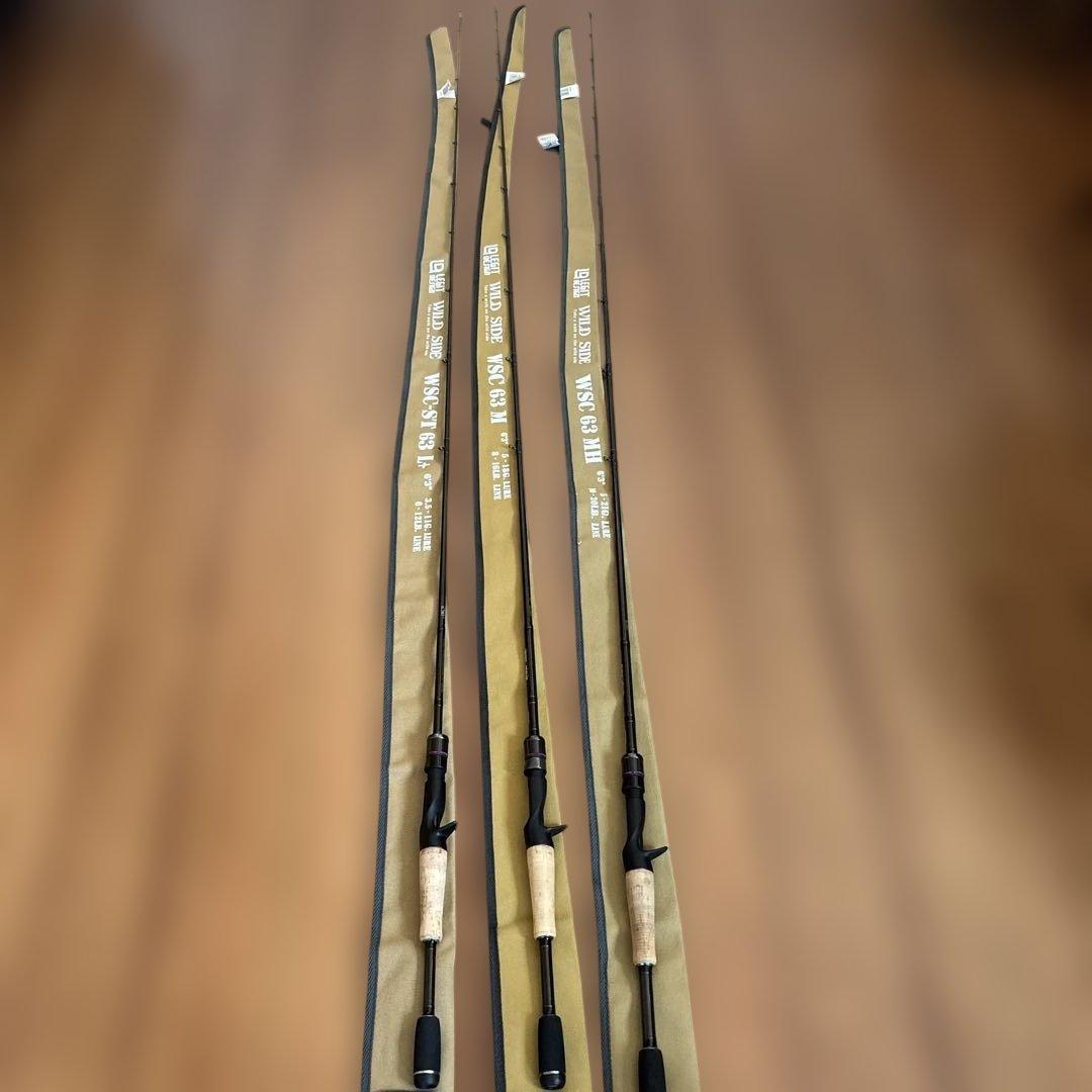 レジットデザインワイルドサイド3本ショートレングスコンセプト63L+、M、MH