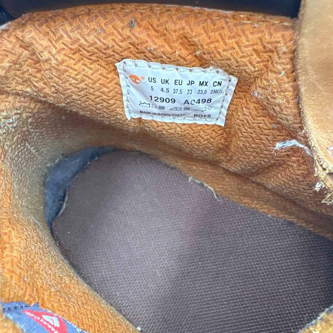 ティンバーランド 6インチ イエローブーツ 12909【23cm】キャメル