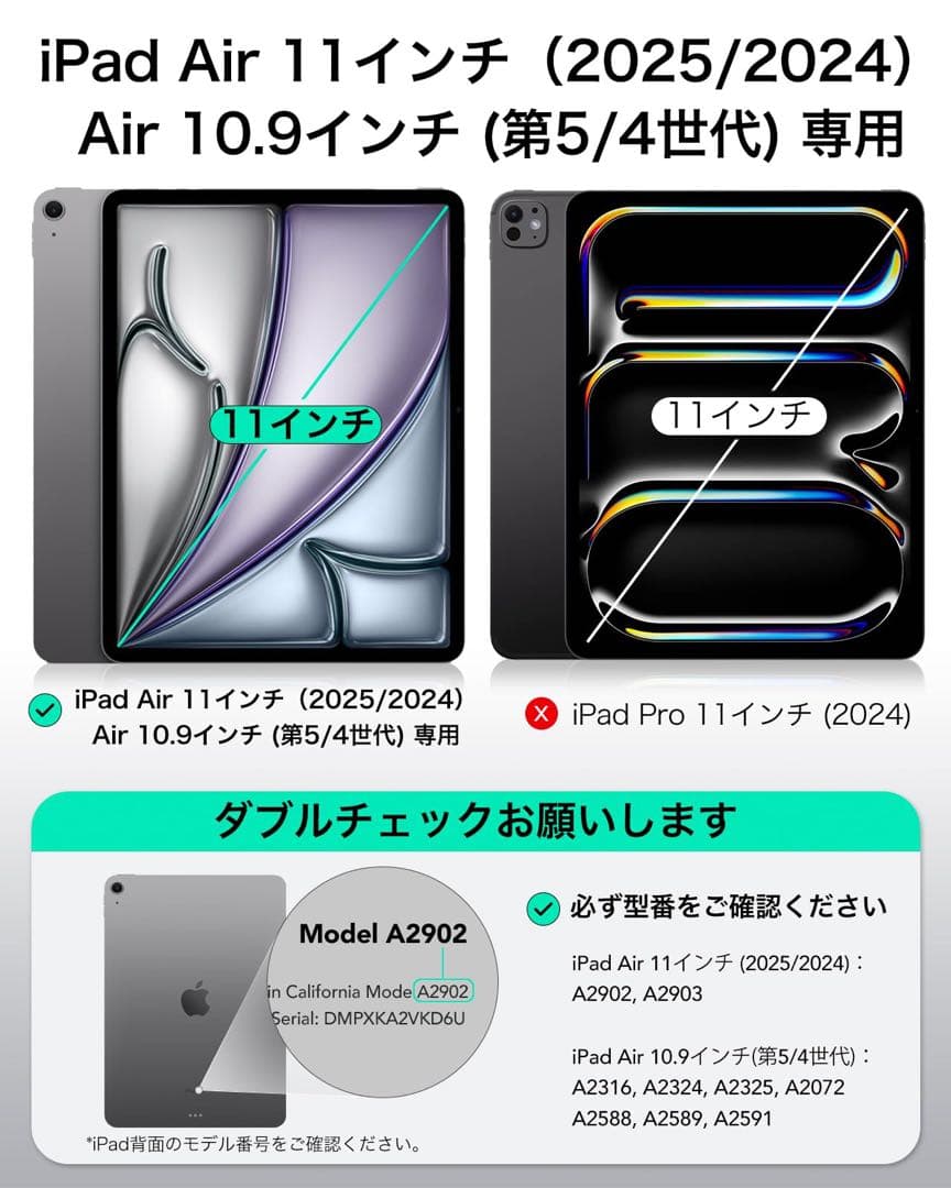 ESR iPad ケース 縦向き/横向きスタンド Shiftシリーズ パープル