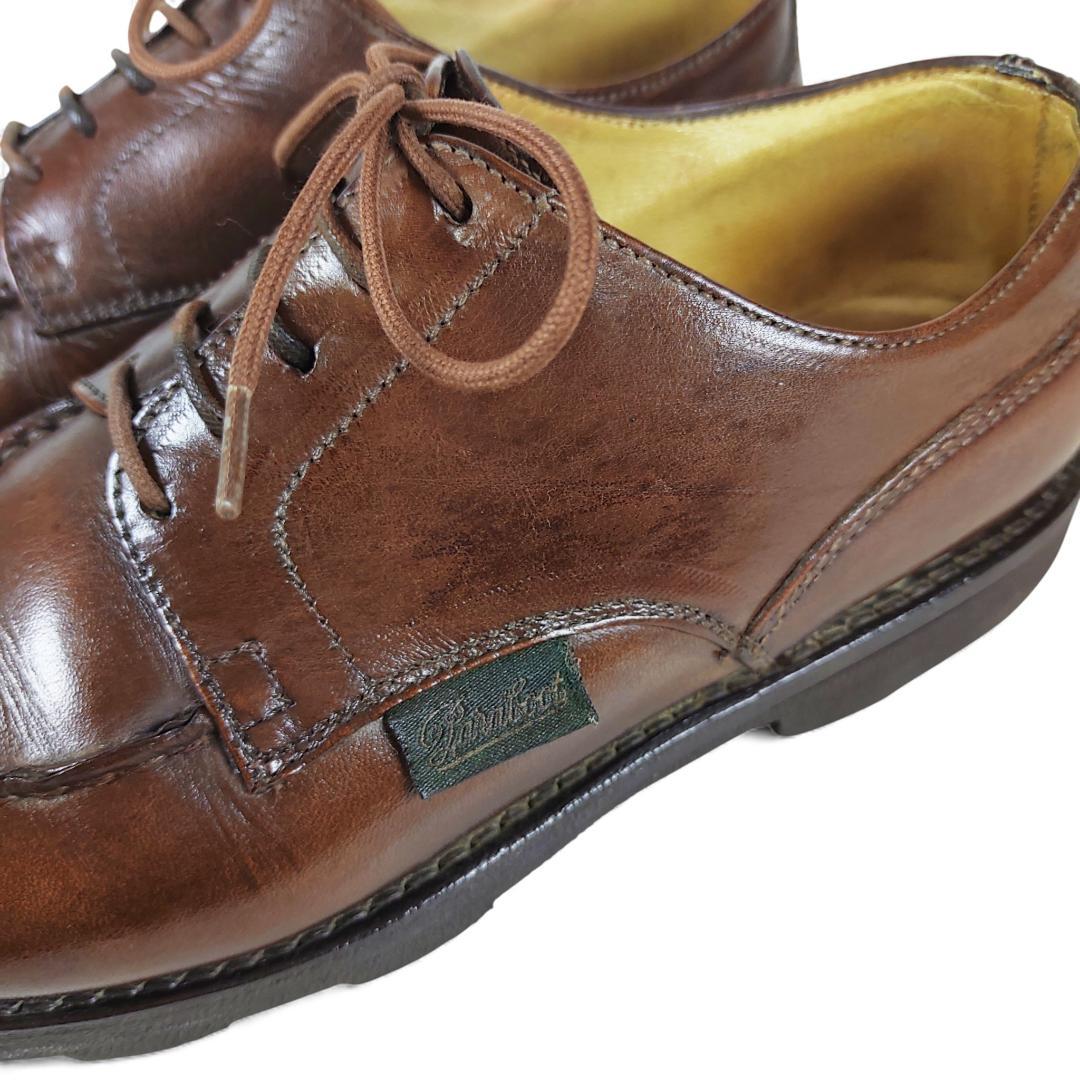 不朽の名作|パラブーツ|シャンボード|デカタグ|4D|濃茶 レディース