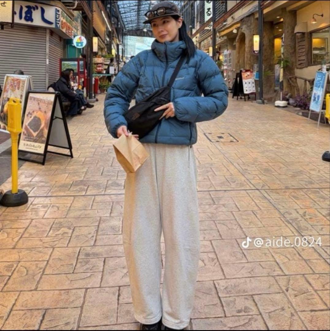 れ*ん様 mont-bell ネージュダウンパーカ ブルー M-Rサイズ（ゆった