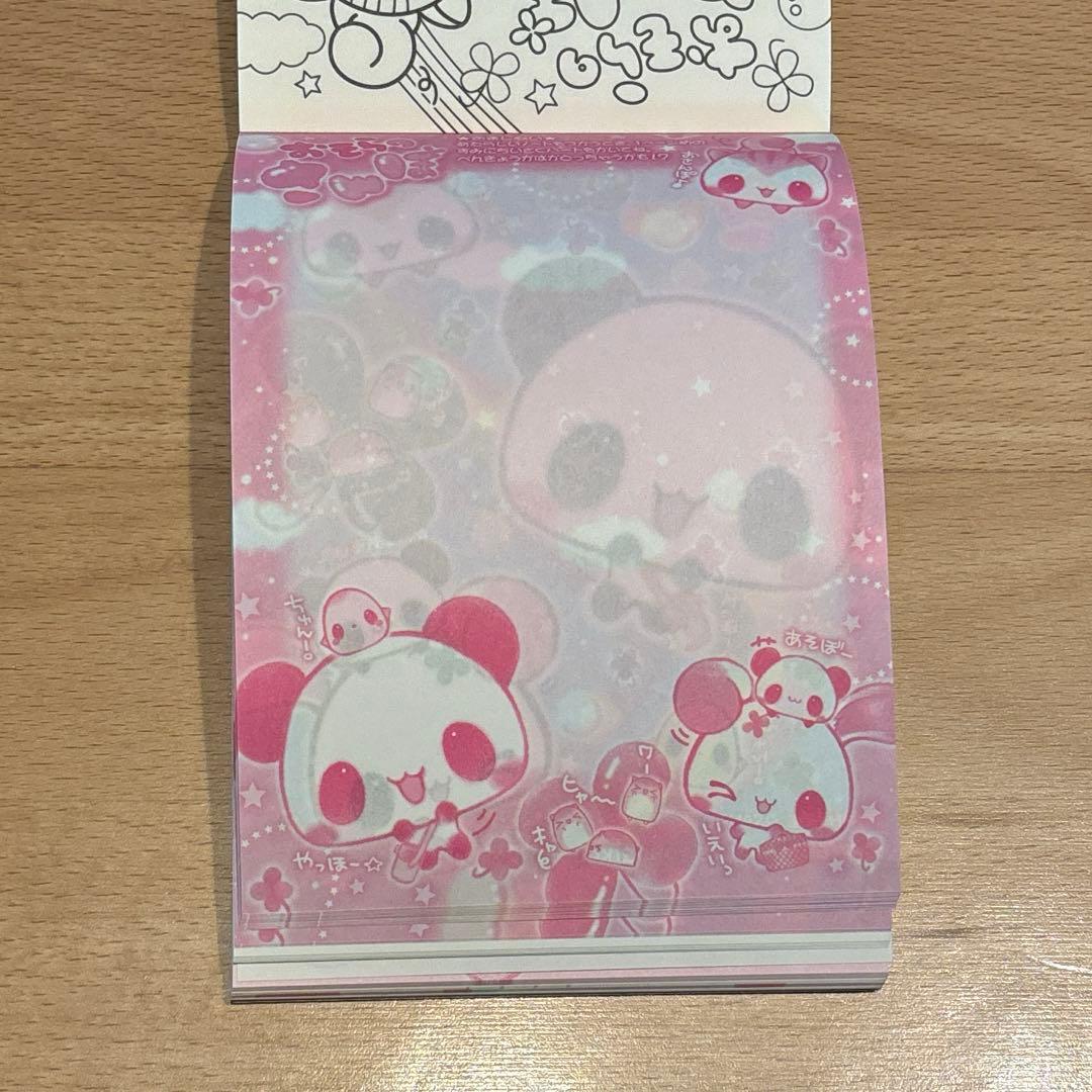 CUTE MIX スーパーぬりえメモ 平成レトロ メモ帳 ミニメモ レター 手紙