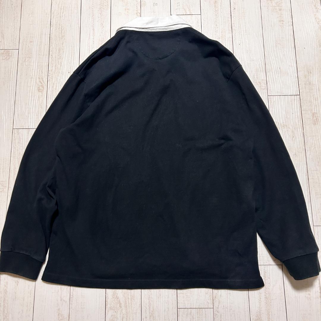 希少 XL Supreme×Burberry Rugby ラグビー ラガーシャツ