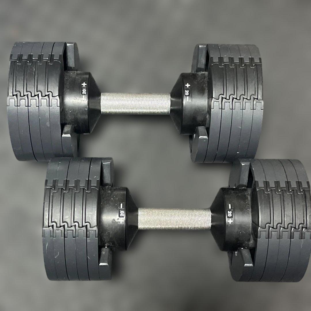 ①【送料込み】可変式 ダンベル フレックスベル 2kg刻み 20kg 1個