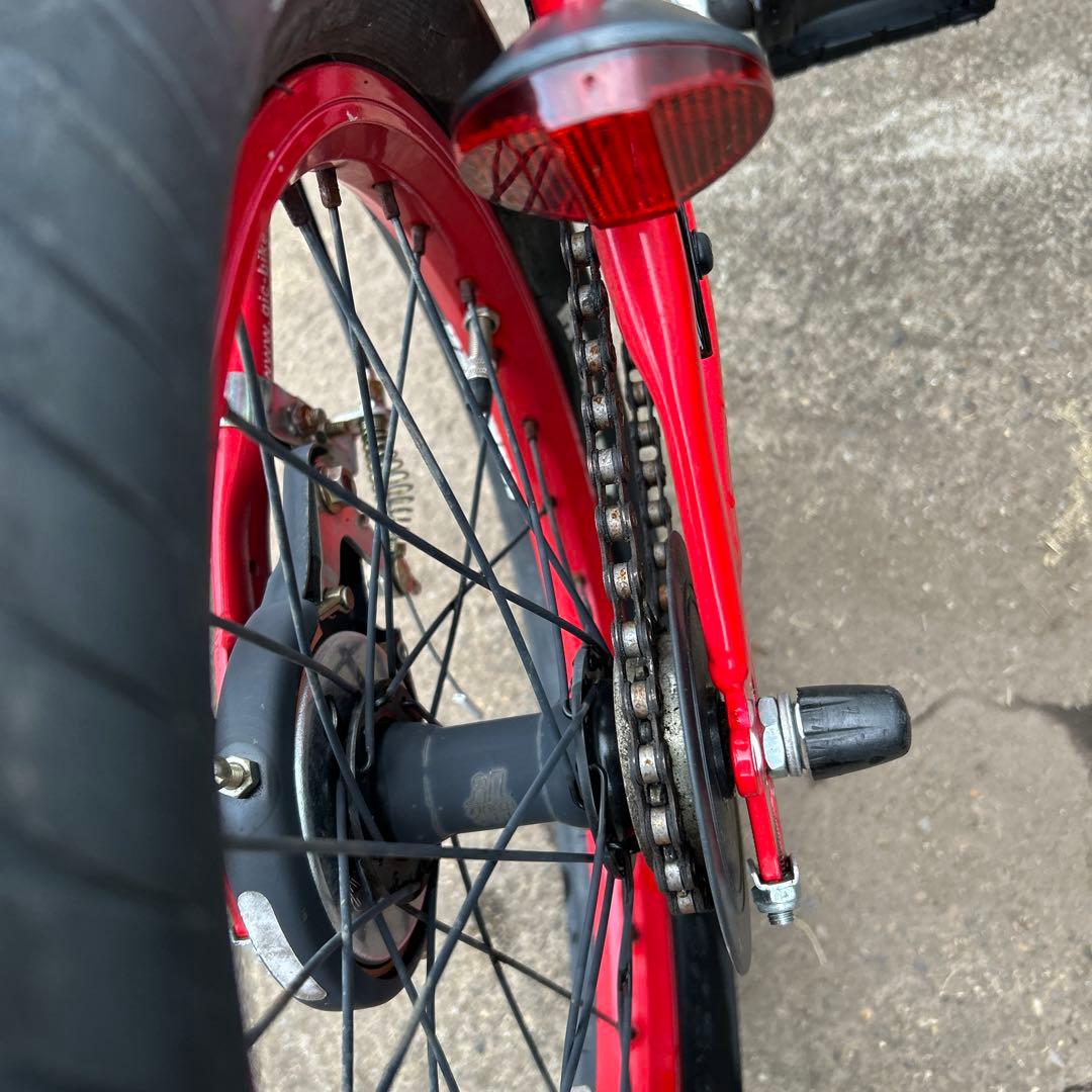 子供用自転車 ハマー(Hummer) 16インチ 赤色