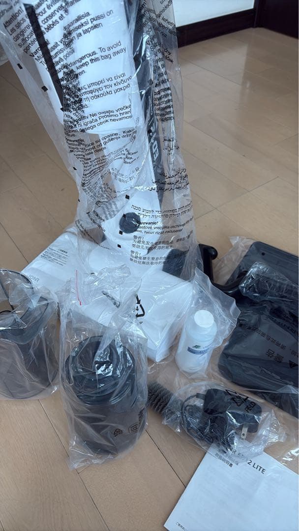 JONR水拭き掃除機3in1乾湿両用自走式静音強力吸引コードレス