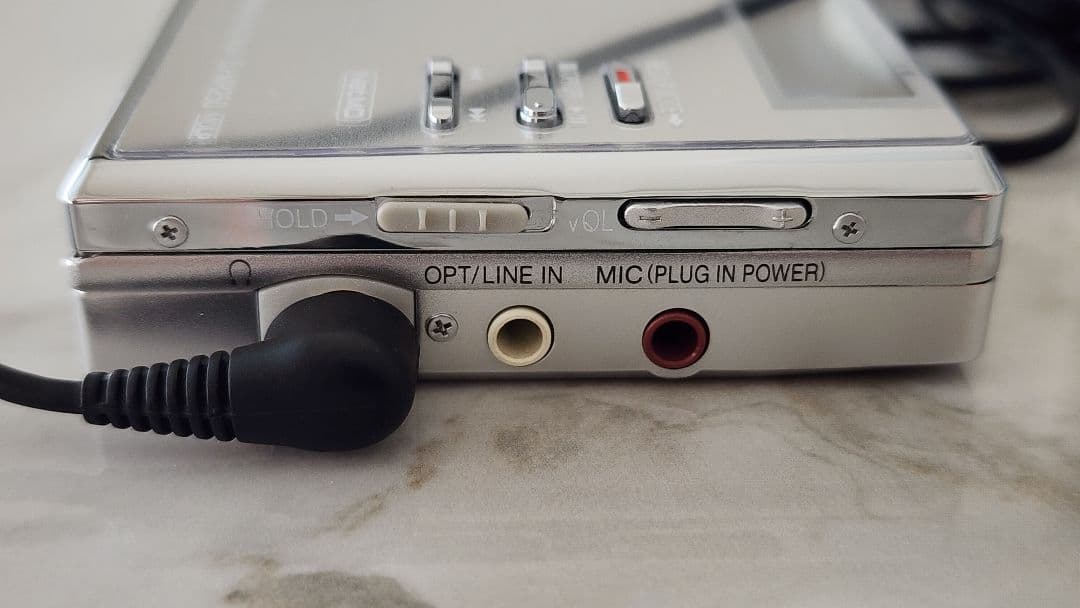 Panasonic ポータブルMDプレーヤー SJ-MR250-S