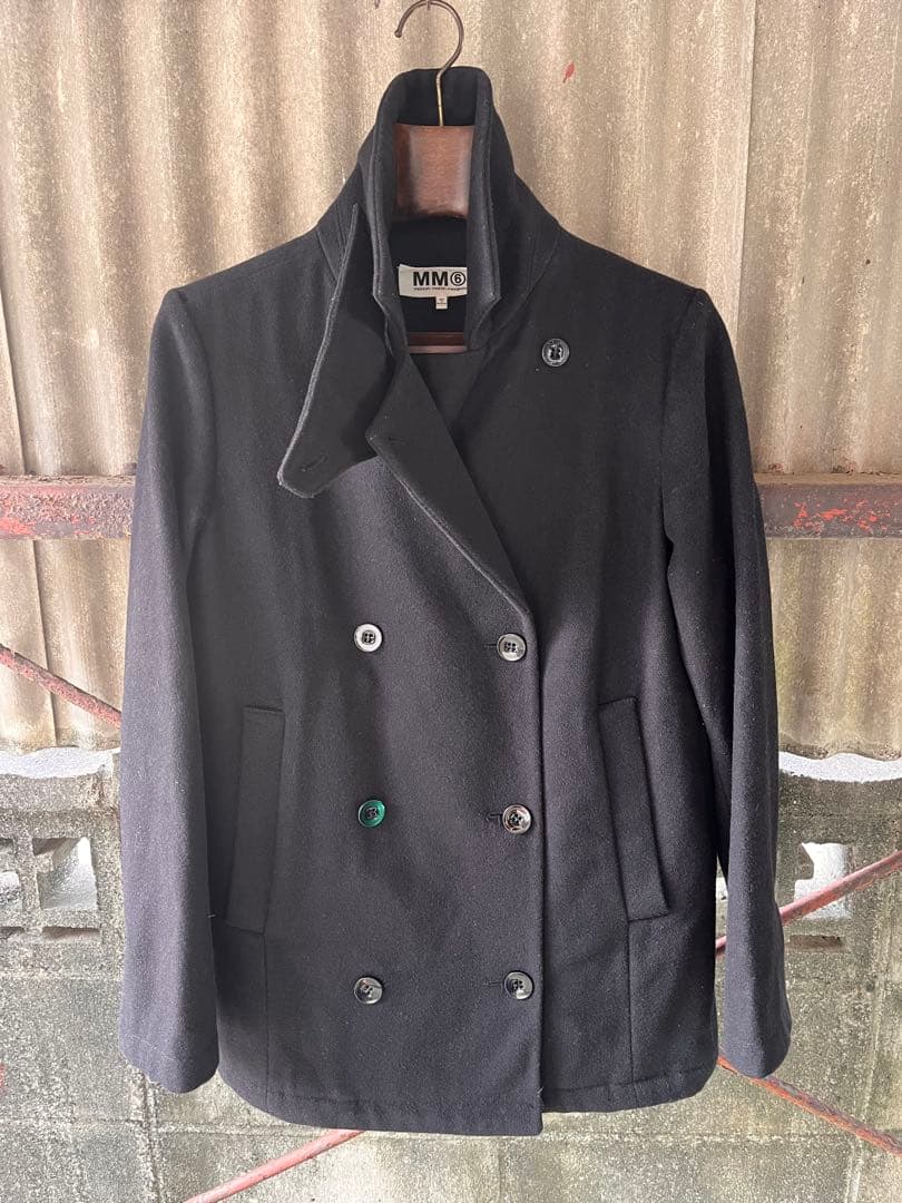 最終セールMM6martinメゾンマルタンマルジェラ ピーコート38サイズM