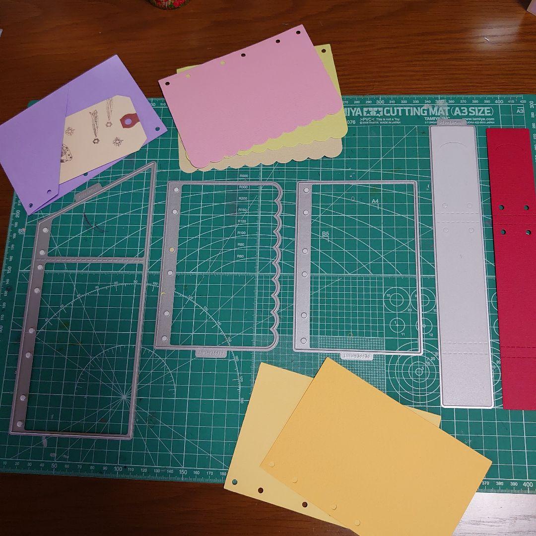 ミニアルバム カッティングダイ 17枚セット