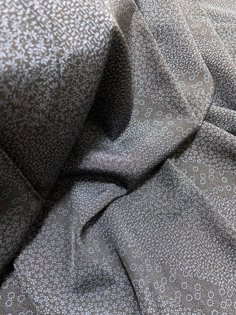 江戸小紋 藍染 付け下げ小紋