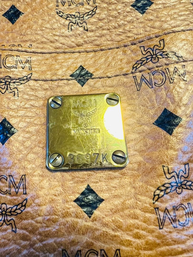 MCM トートバッグ ヴィセトス柄 ヴィンテージ 正規品 使用感あり