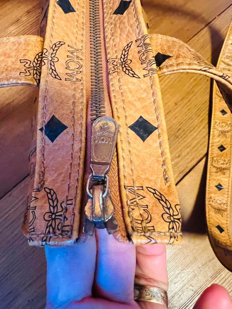 MCM トートバッグ ヴィセトス柄 ヴィンテージ 正規品 使用感あり