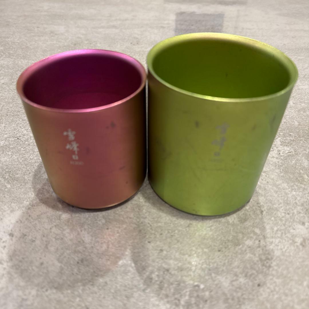 スノーピーク　マグカップセット