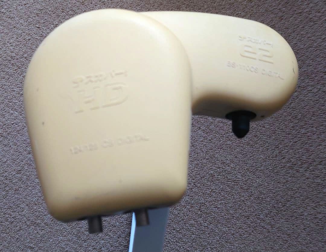 ジャンク 録画機能付きスカパーチューナー、アンテナセット