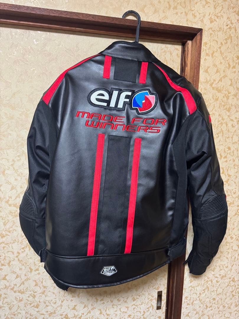 『サッキーさん専用です』美品！！elf レザー バイクジャケット Lサイズ