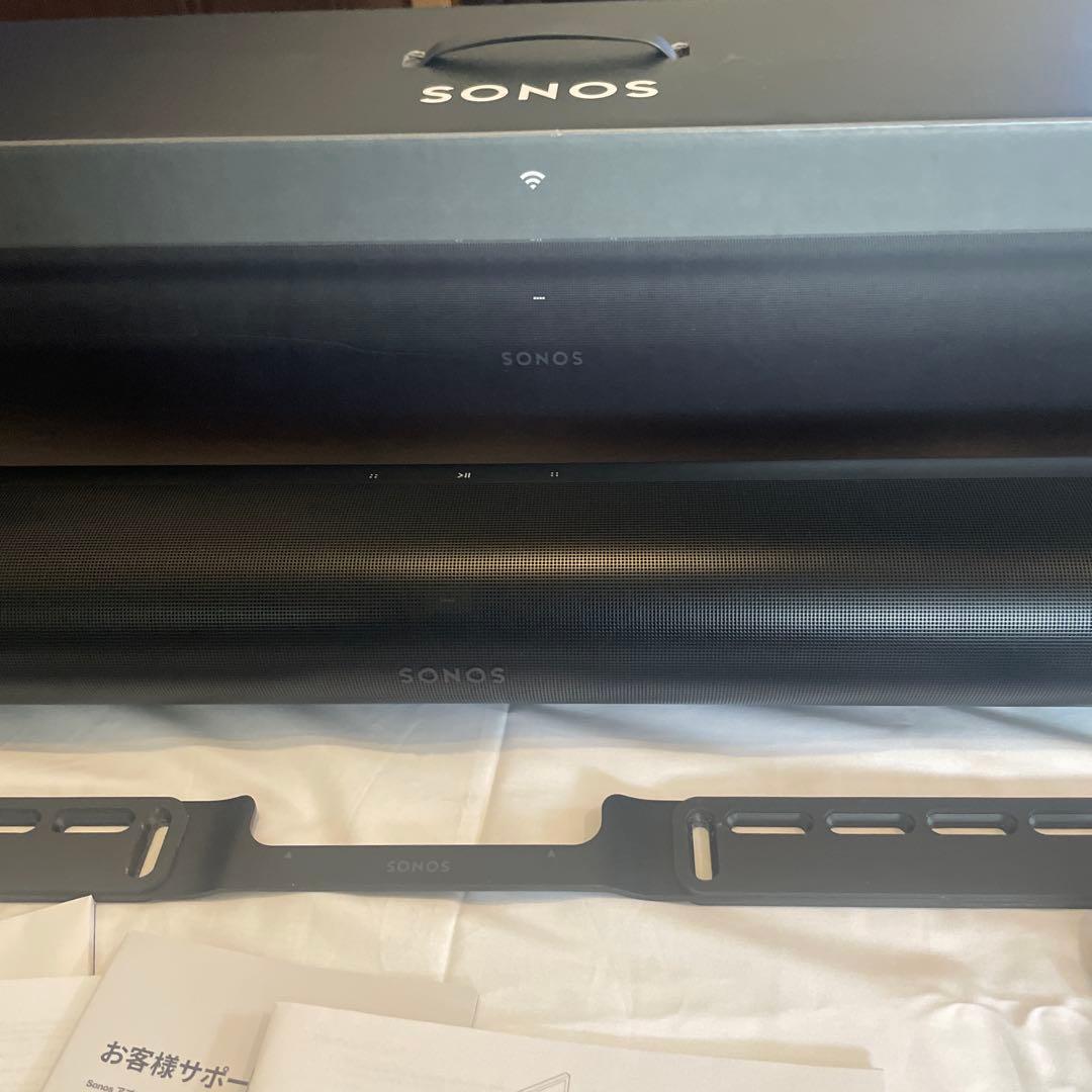 ［YUZU］SONOS Arc と付属品、ウォールマウント付き