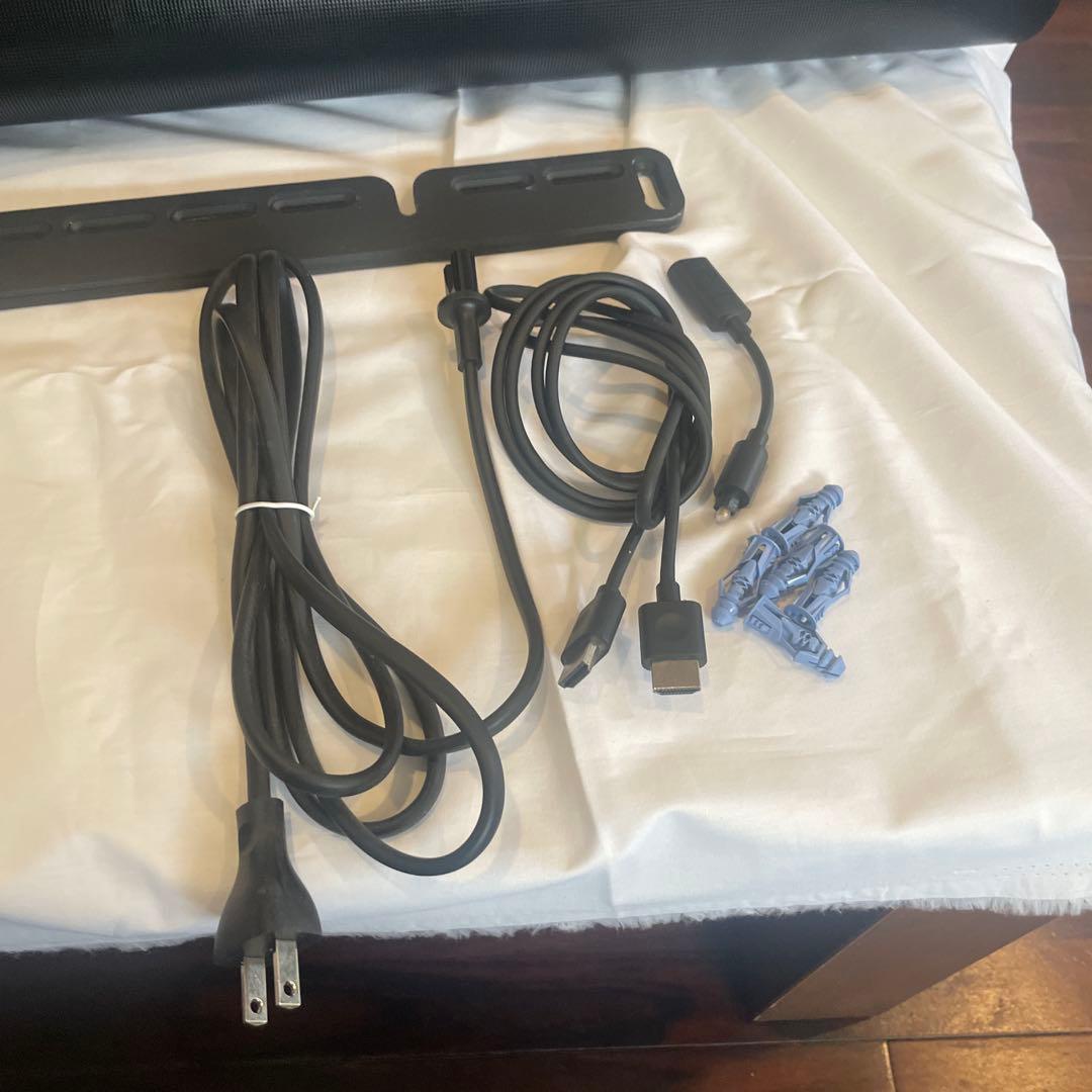 ［YUZU］SONOS Arc と付属品、ウォールマウント付き