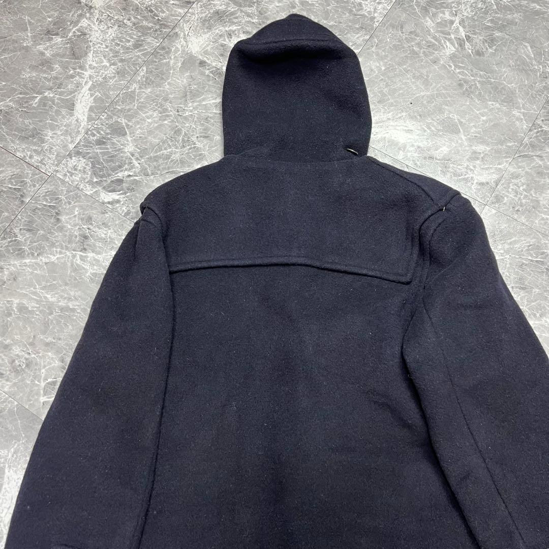 バーバリー　スペシャリティダッフル　コート　ネイビー　ノバチェック XL相当