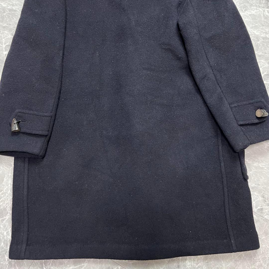 バーバリー　スペシャリティダッフル　コート　ネイビー　ノバチェック XL相当