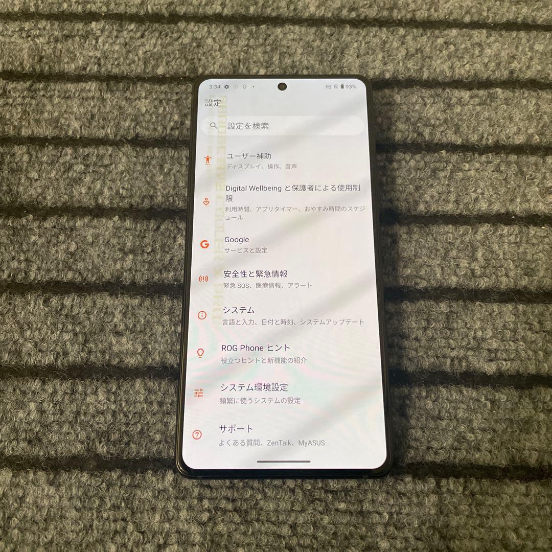 230 ASUS ROG Phone 9 256GB SIMフリー 国内版