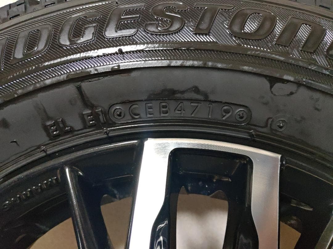 社外13インチアルミホイール/ブリザック VRX 145/80/13 2019y