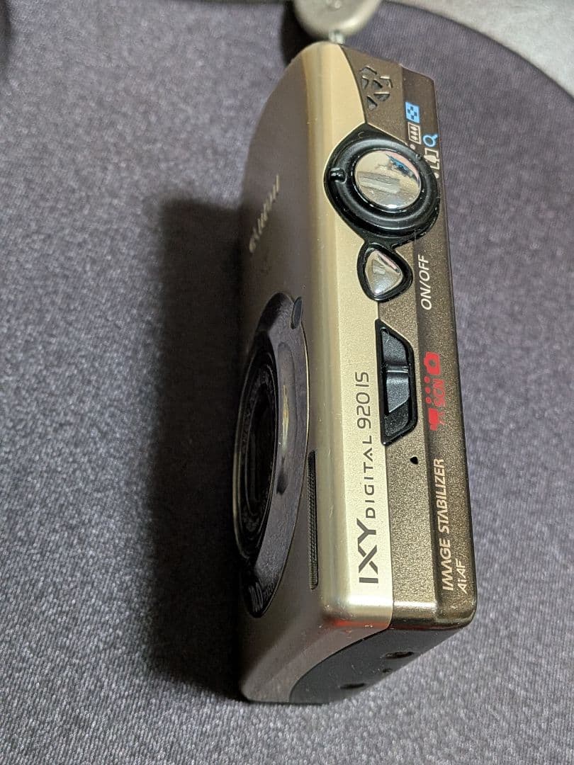 canon ixy 920 is ゴールド(GOLD)イクシィ　動作確認済み美品
