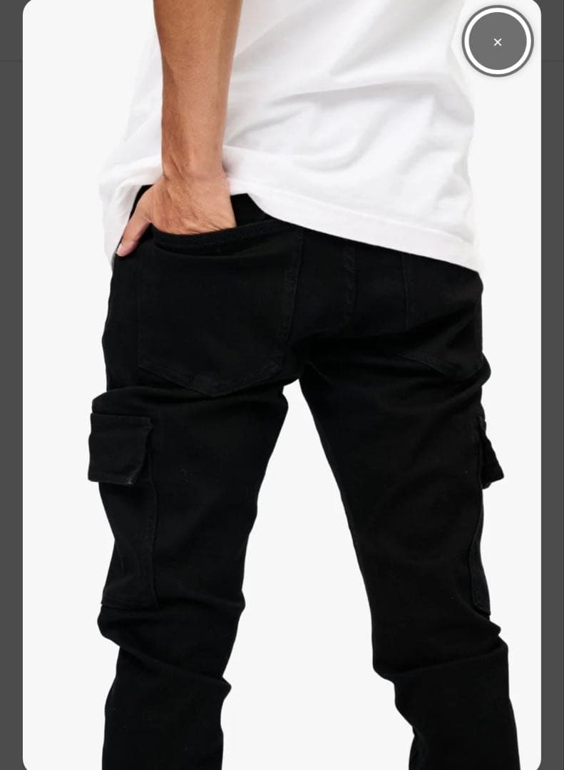 VALABASAS バラバサス ブラック　スキニー　30