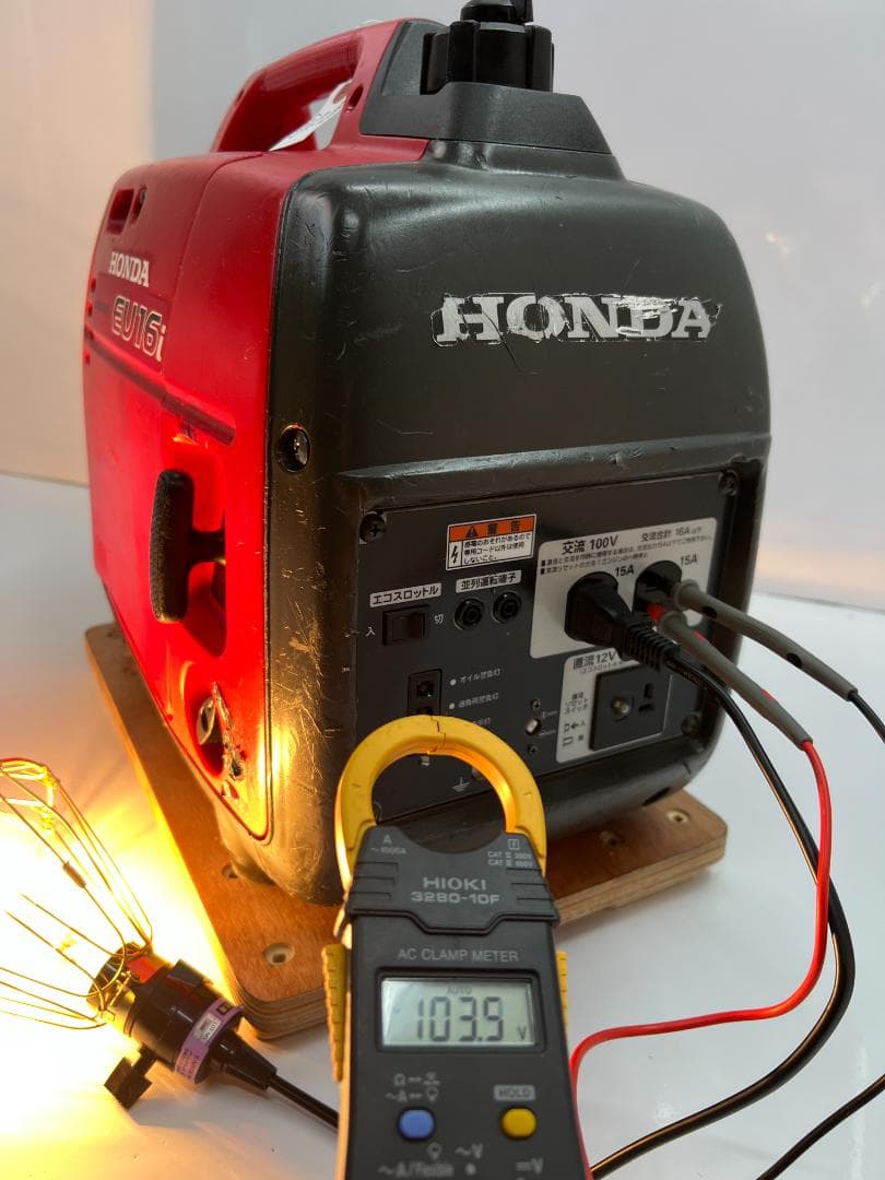 【動作良好・保証付】HONDAホンダ EU16i インバーター 発電機 1256