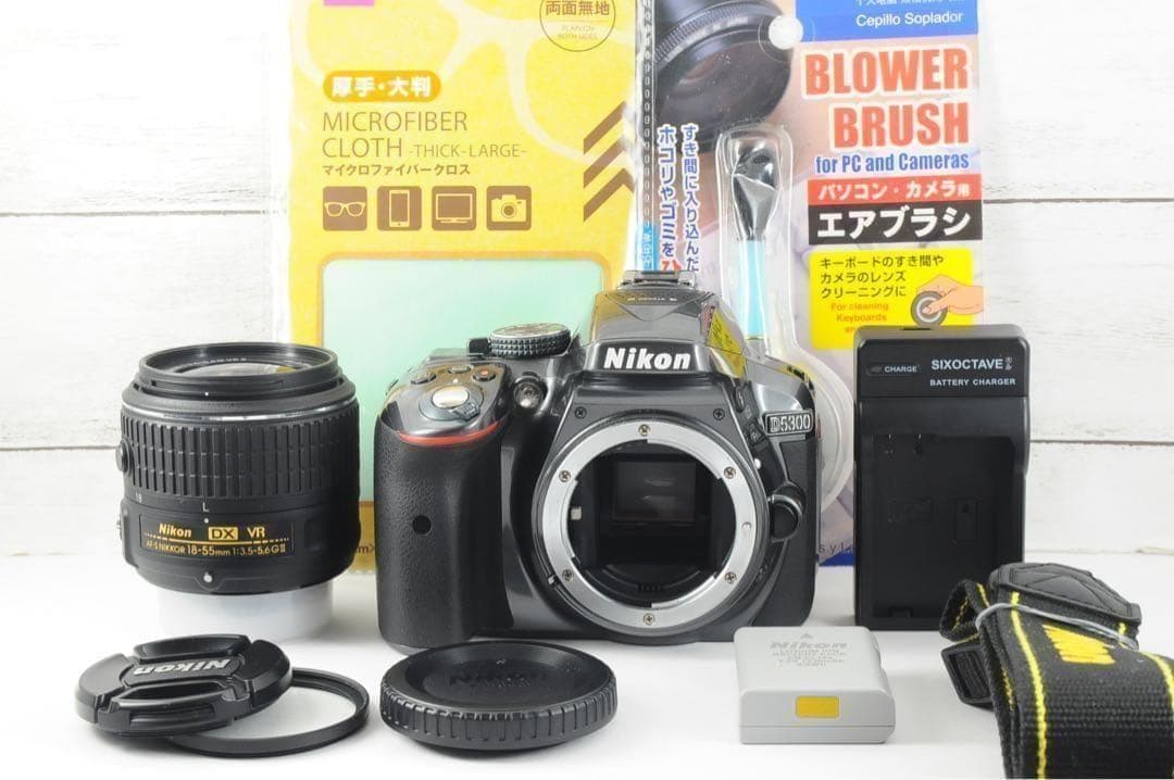 ❤️希少グレー❤️WI-Fi &自撮り❤️Nikon D5300