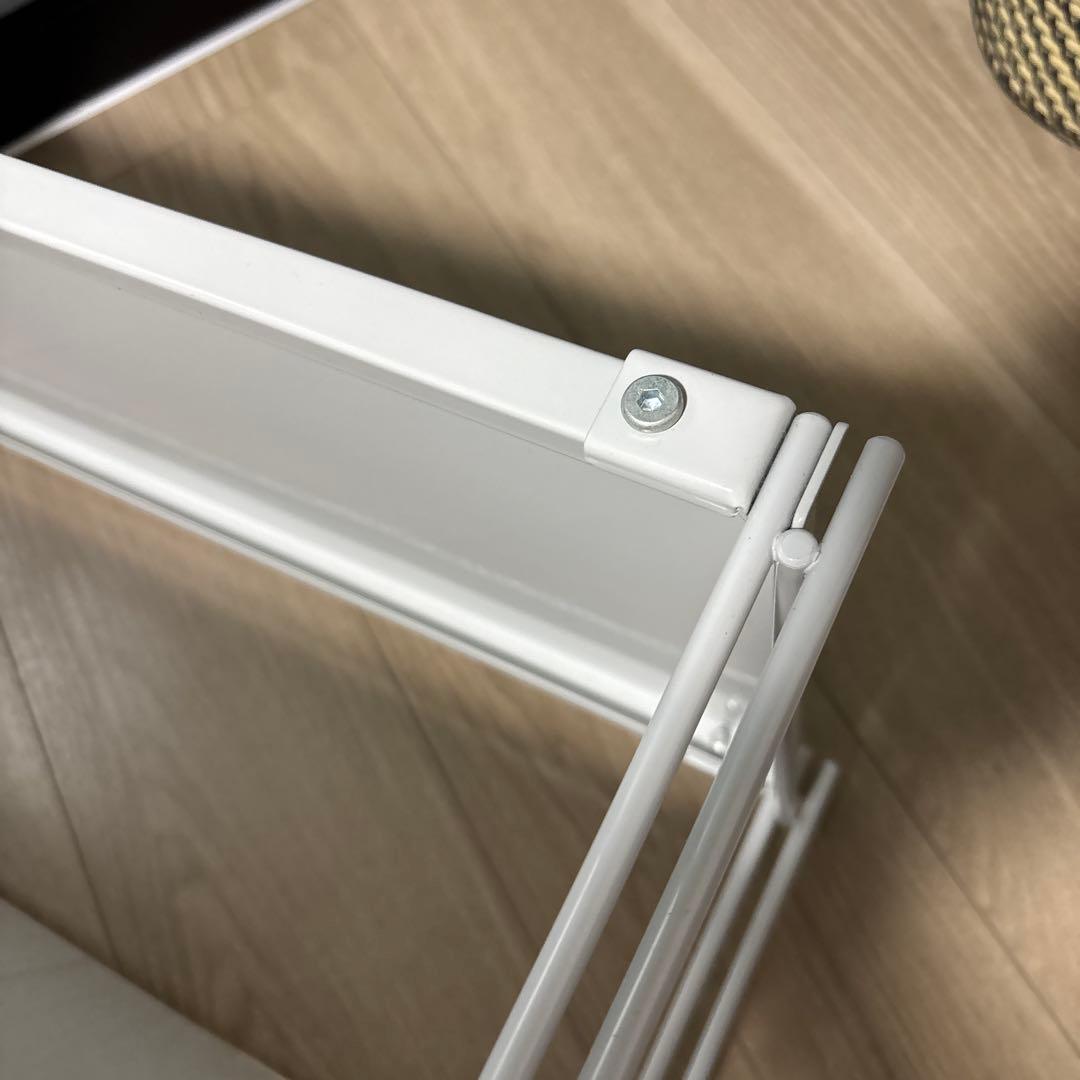 無印良品スチールユニットシェルフ ミニ グレー 旧モデル 名作 キャスター付き