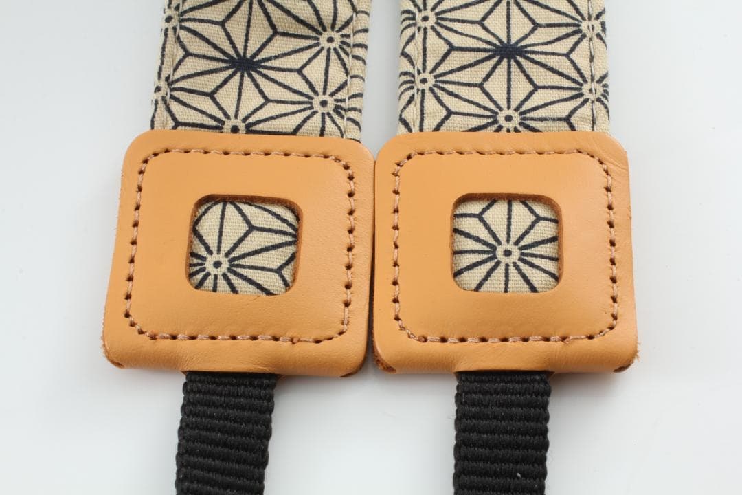 Nikon ニコン オリジナルストラップ 麻の葉 和柄 和風 希少品 紺色 藍色