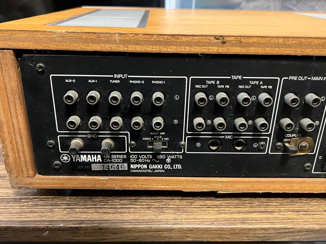 即配送 YAMAHA CA-1000 ジャンク