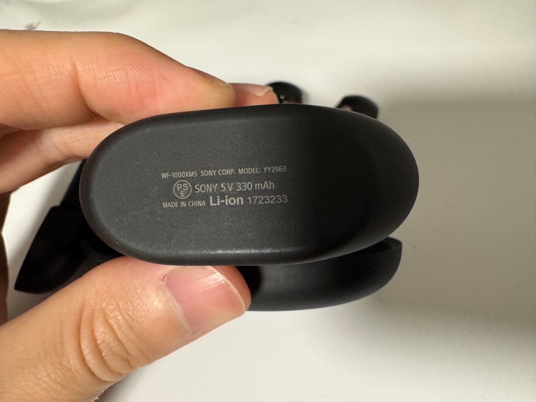 SONY WF-1000XM5 ワイヤレスイヤホン ブラック